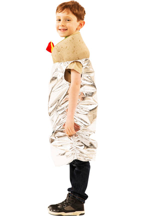 Burrito Costume For Kids | Easy Pull Over Design | Sized To Fit Most Children