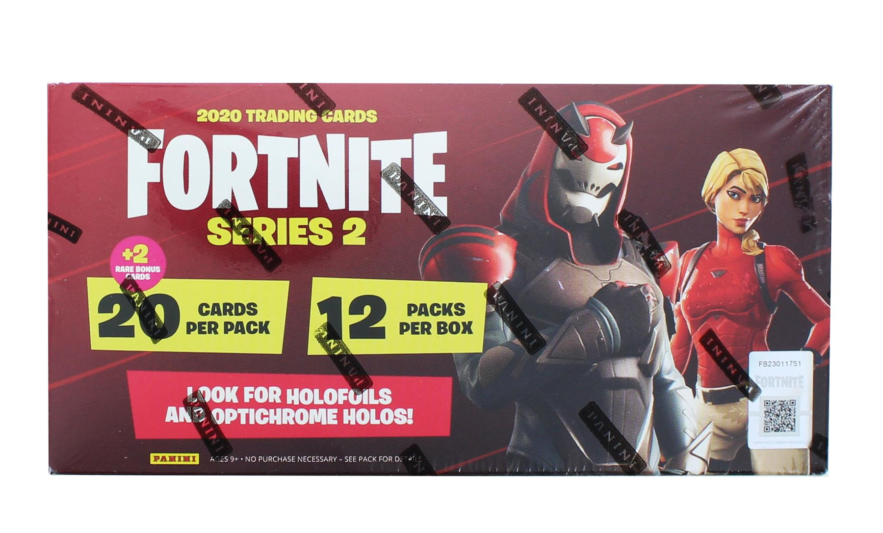 Fortnite Series 2 Trading Cards Fat Pack Box | 12 Packs