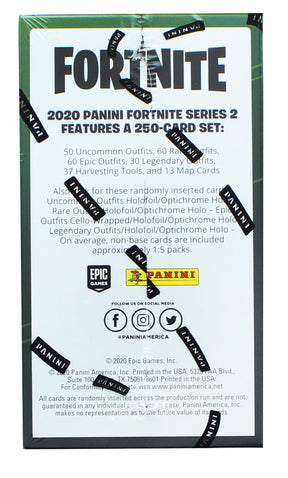 Fortnite Series 2 Trading Cards Blaster Box | 6 Packs