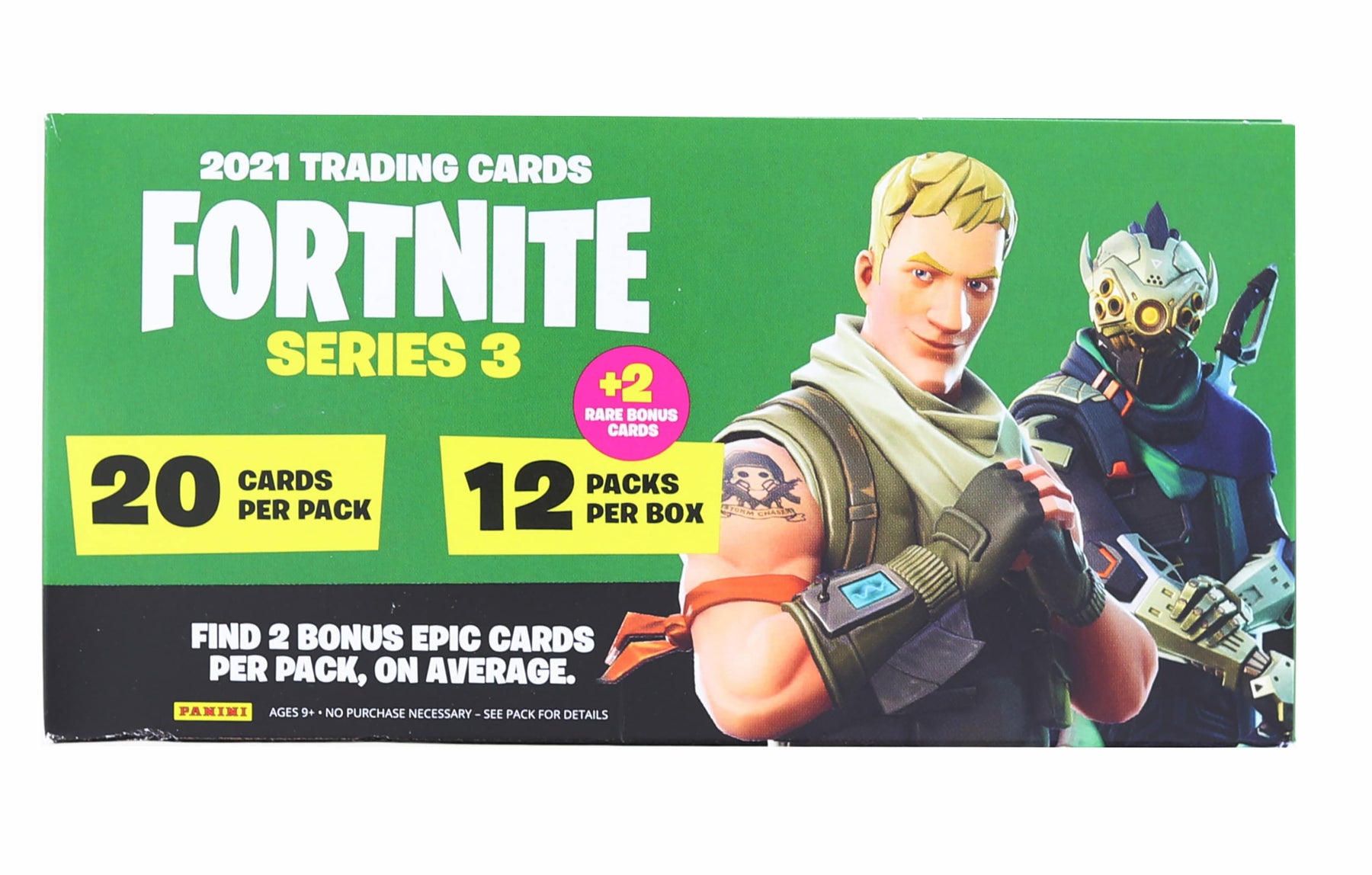 Fortnite Series 3 Trading Cards Fat Pack Box | 12 Packs