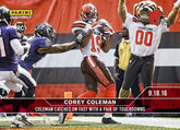 NFL Cleveland Browns Corey Coleman #34A 2016 Panini Instant Base Card