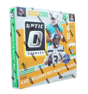 NFL 2020 Panini Donruss Optic Football Hobby Hybrid Box | 8 Packs