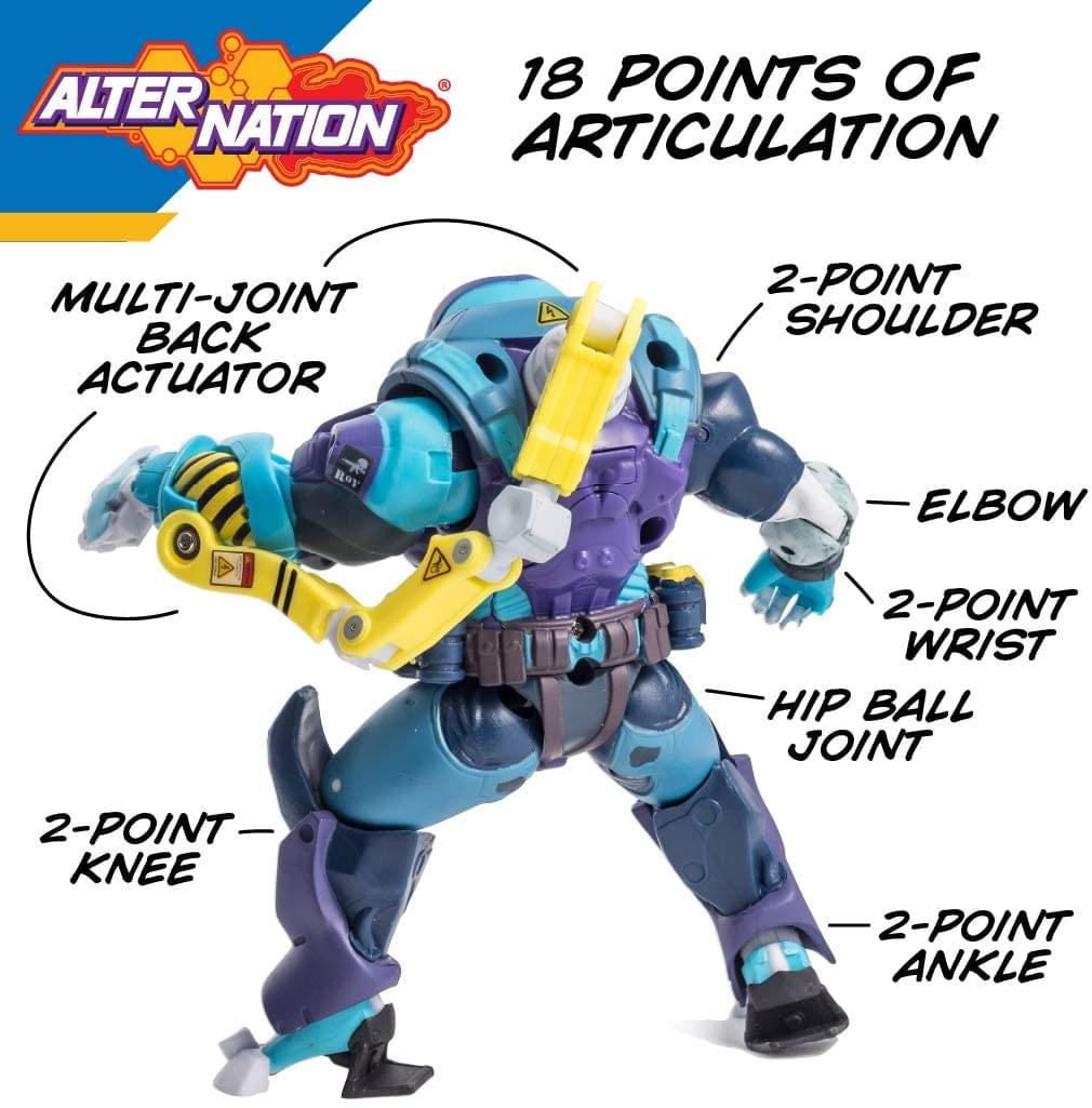 Alter Nation 6.5 Inch Phase 1 Action Figure | Sabotage