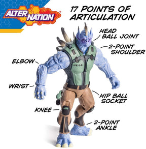 Alter Nation 7.5 Inch Phase 1 Action Figure | Quillroy