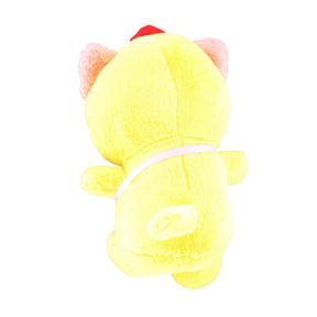 3D Lovely Cat 10 Inch Plush Collectible | Yellow