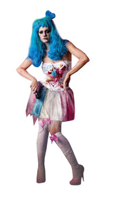 Sexy Zombie Candy Girl Dress Costume Adult