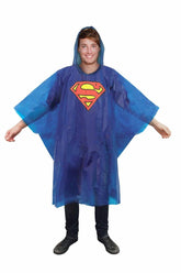 DC Comics Superman Hooded Rain Poncho