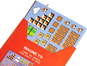 Super Mario Bros. Fridge Magnets | Set of 80