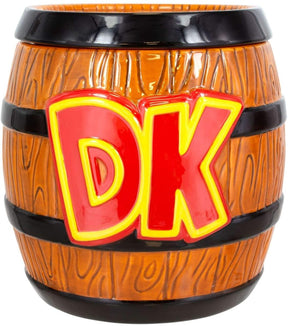 Donkey Kong Barrel Ceramic Cookie Jar