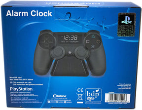 PlayStation DualShock 4 Controller Replica Micro USB Digital Alarm Clock