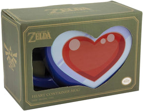 The Legend of Zelda Heart Container Scultped Ceramic Coffee Mug