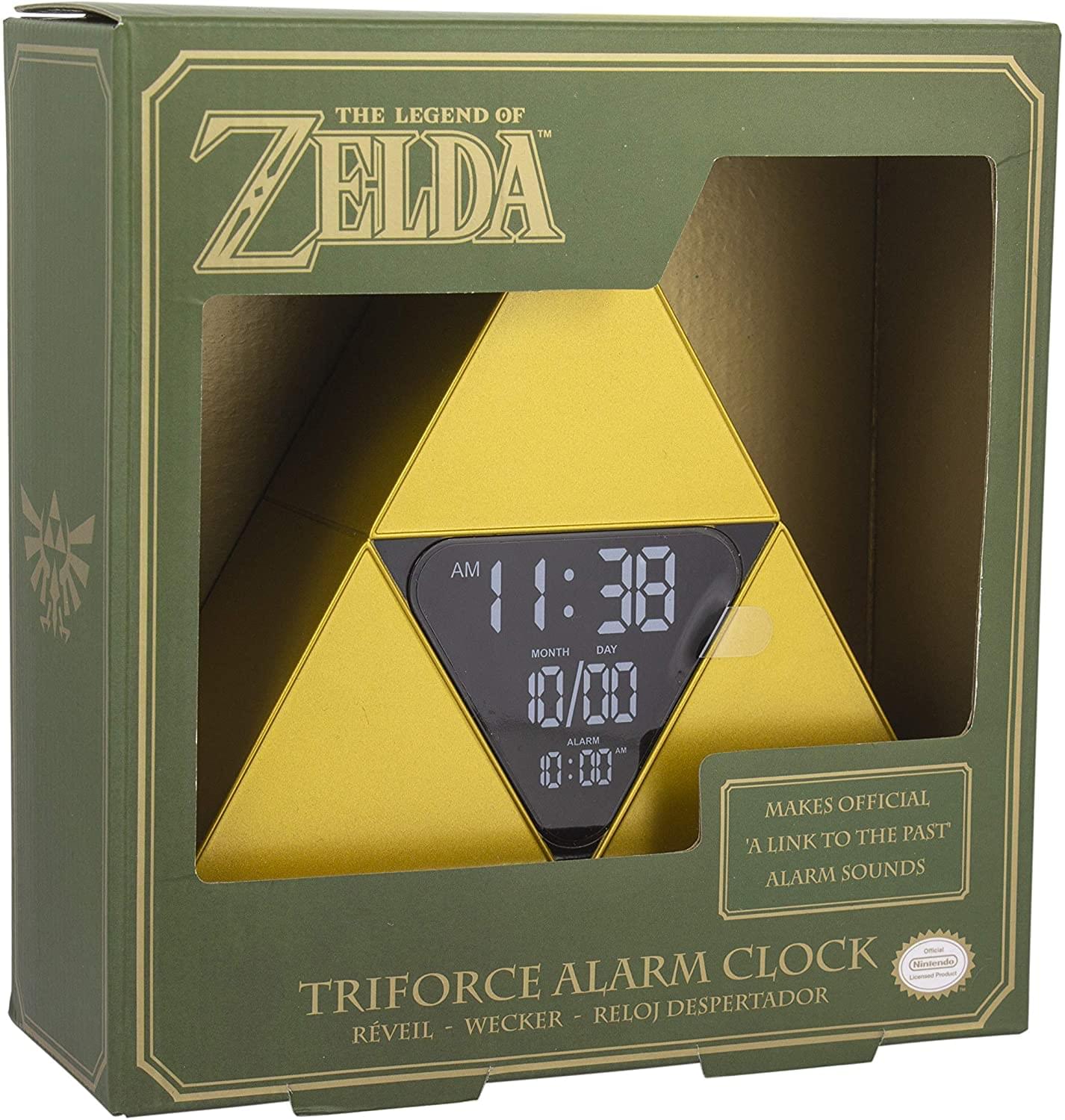 The Legend of Zelda Triforce USB Digital Alarm Clock
