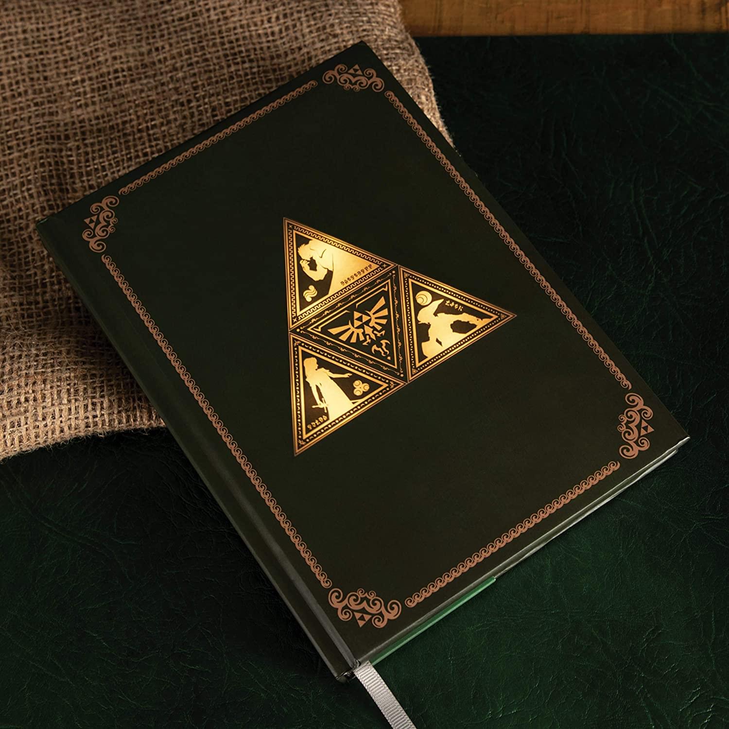 The Legend of Zelda Triforce Light Up Notebook | 200 Pages