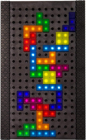 Tetris USB Light | Interactive Lamp w/ 53 Moveable Tetrimino Pieces