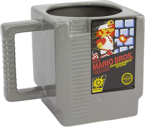 Super Mario Bros. Cartridge Shaped Ceramic Coffee Mug