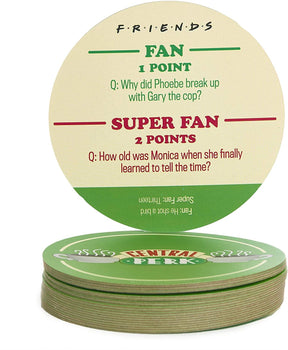 Friends Central Perk Trivia Drink Coasters | Set of 20