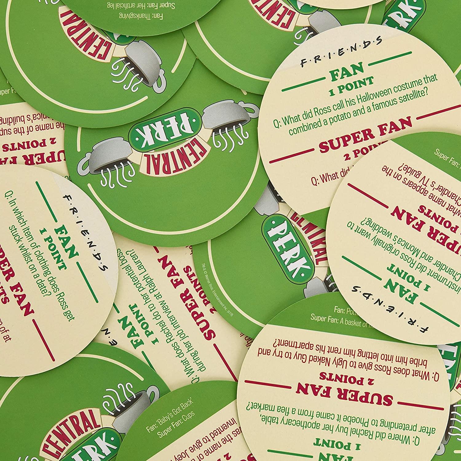 Friends Central Perk Trivia Drink Coasters | Set of 20