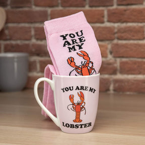 Friends 11oz Lobster Mug and Socks Gift Set