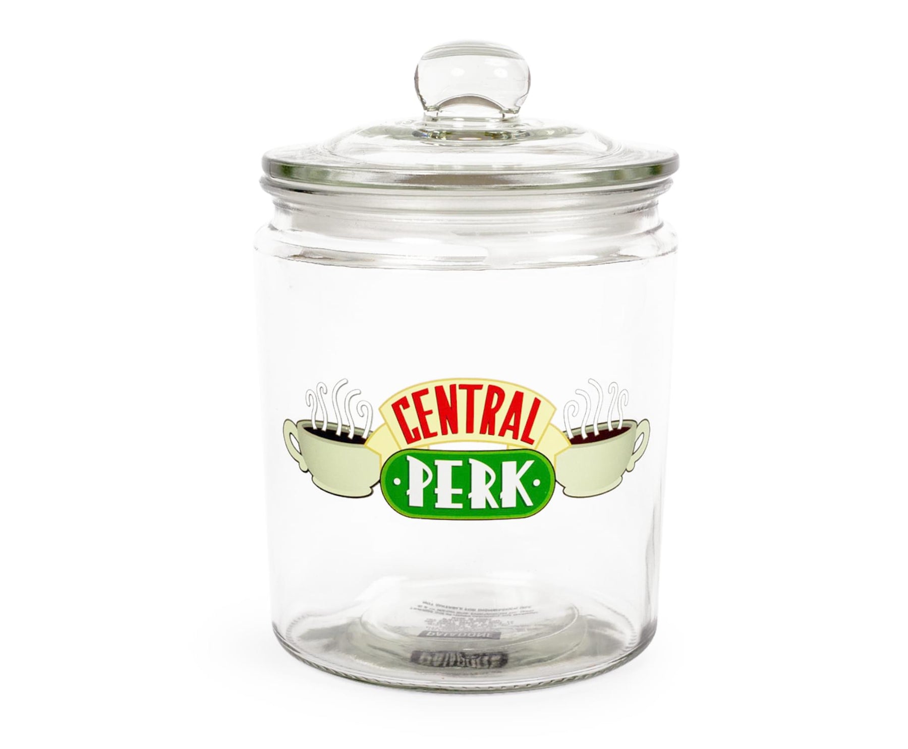 Friends Central Perk 2-Liter Glass Cookie Storage Jar