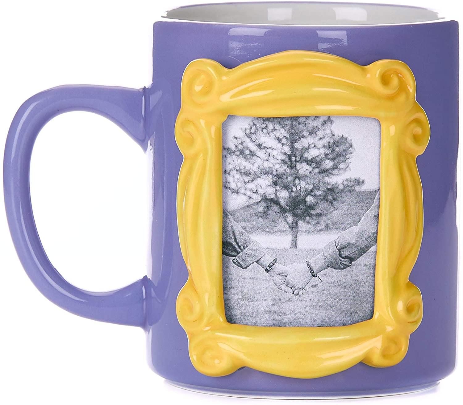 Friends Frame 10.5oz Shaped Ceramic Coffee Mug