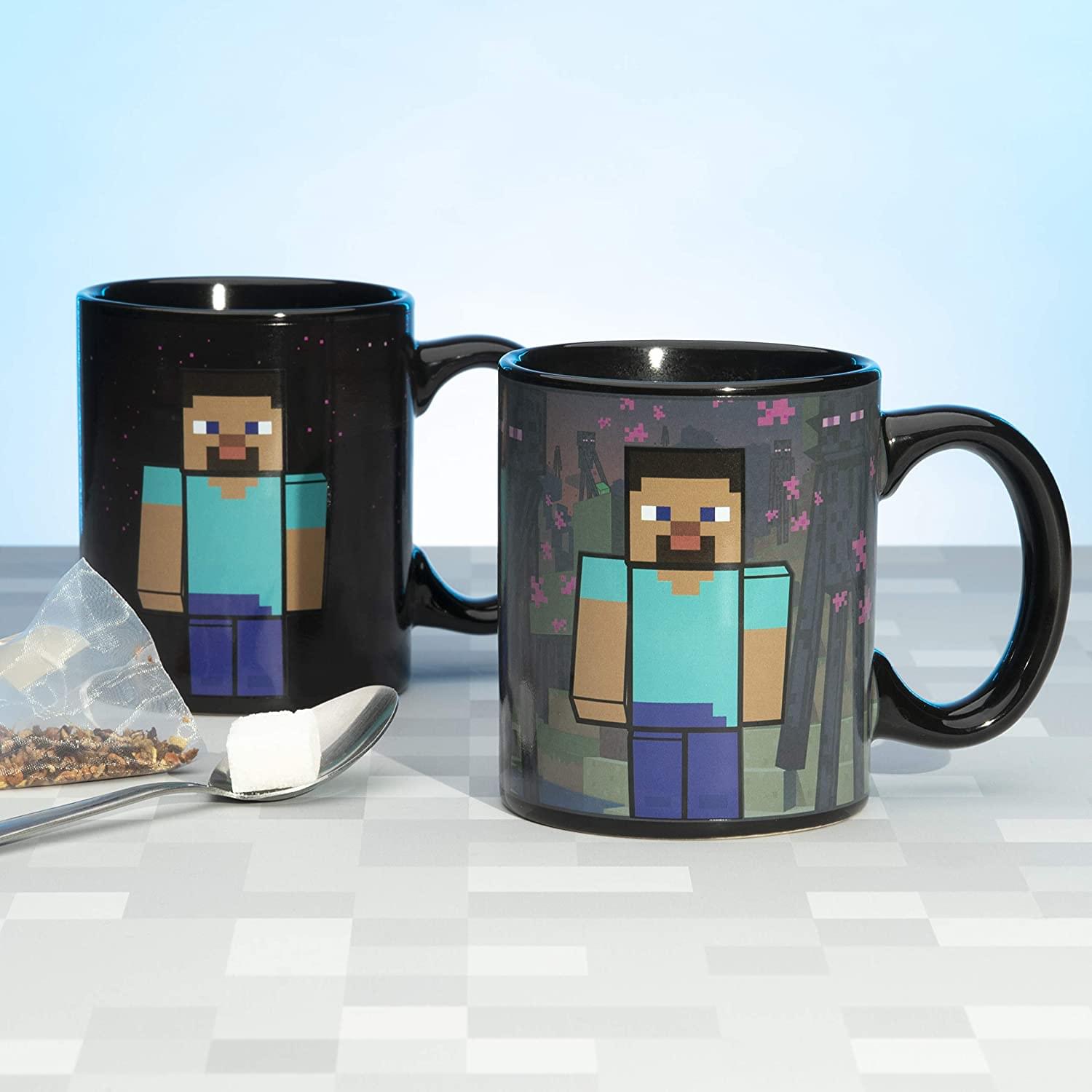 Minecraft Enderman 11oz Heat Change Ceramic Mug