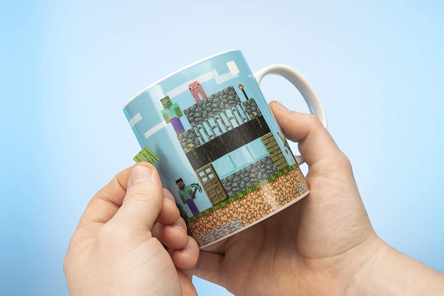 Minecraft Build A Level 11oz Ceramic Coffee Mug