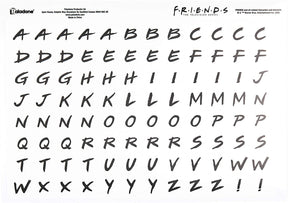 Friends Gadget Decal Stickers | 4 Sheets
