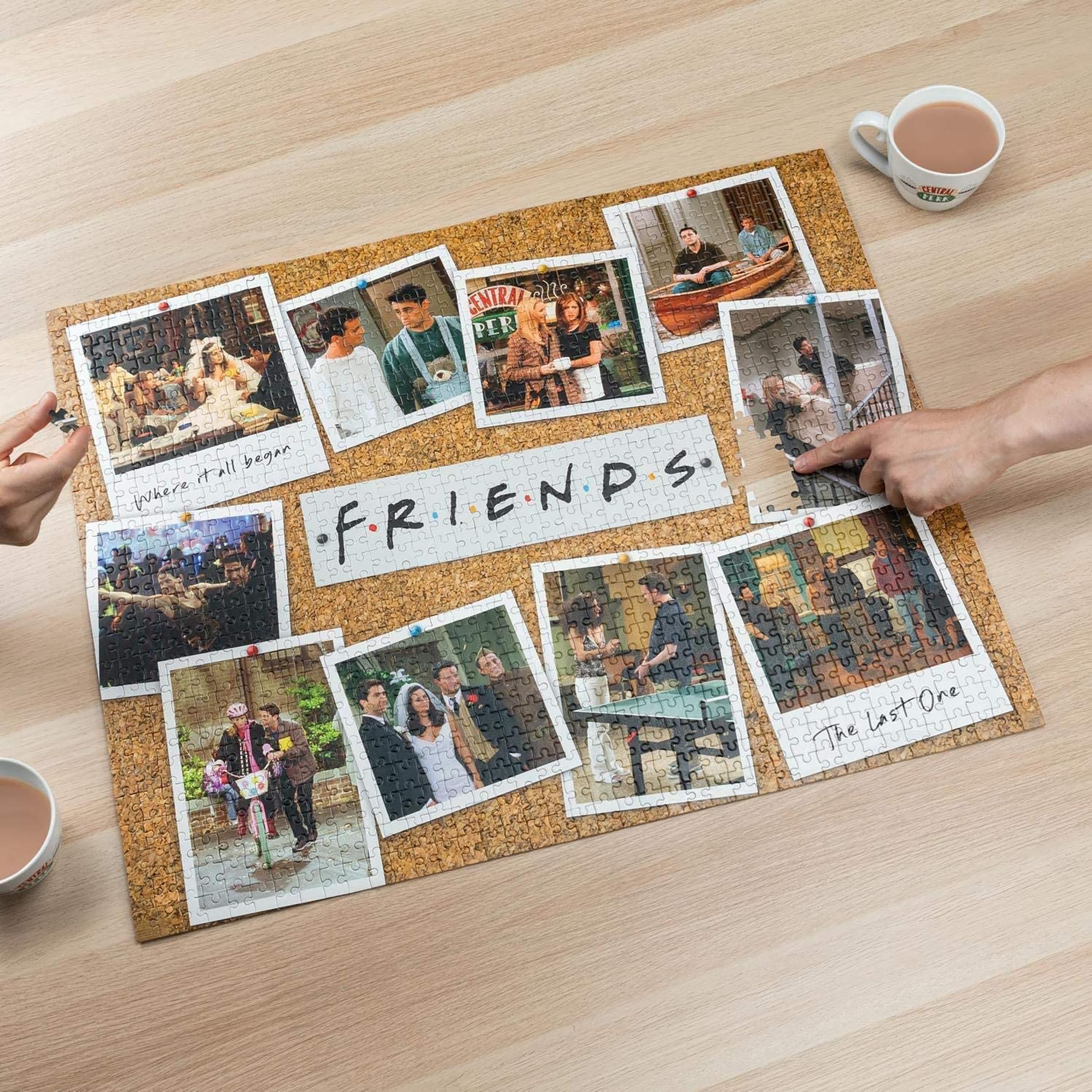 Friends TV Show Collage 1000 Piece Jigsaw Puzzle