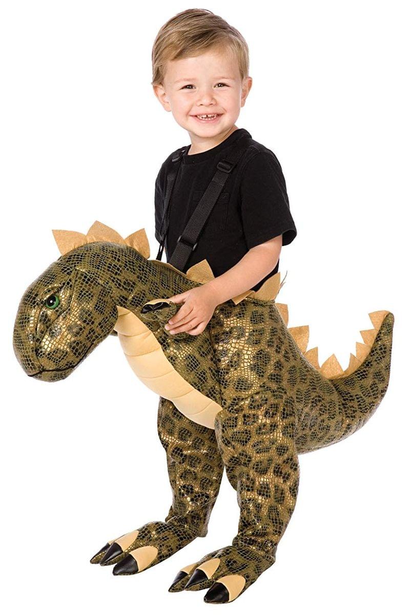 Ride On Plush T-Rex Dinosaur Child Costume - One Size