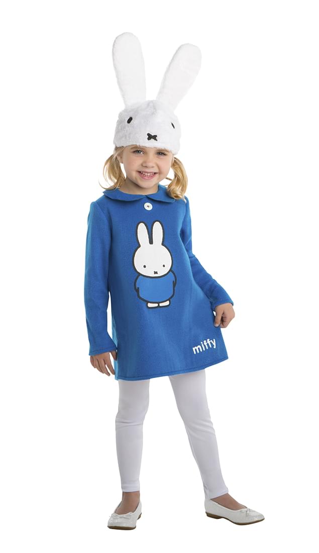 Miffy Toddler Costume Dress w/ Hood