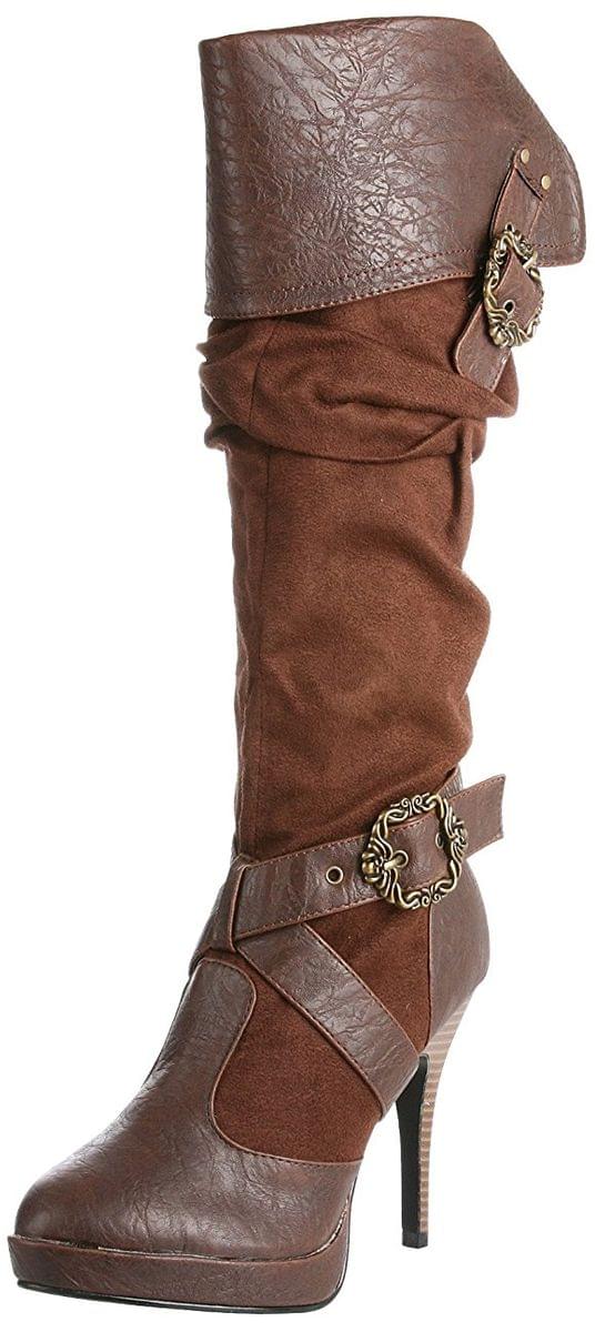Carribean Women's Costume Boots, Brown