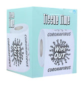 Tissue Time Wipe Out Coronavirus Novelty Toilet Paper | One Roll