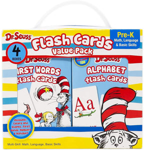 Dr. Seuss 4-in-1 Educational Flash Cards Value Pack