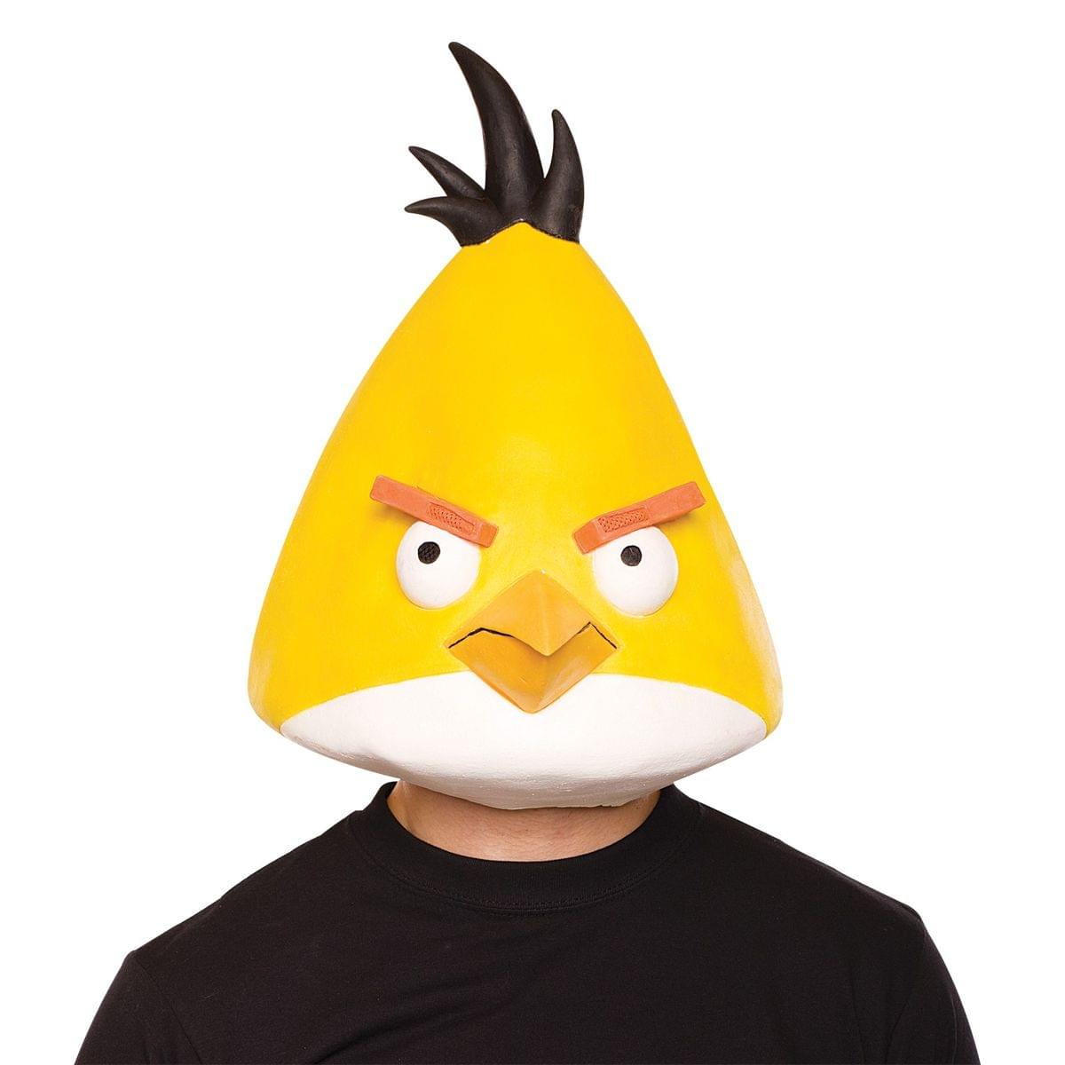 Angry Birds Yellow Latex Costume Mask