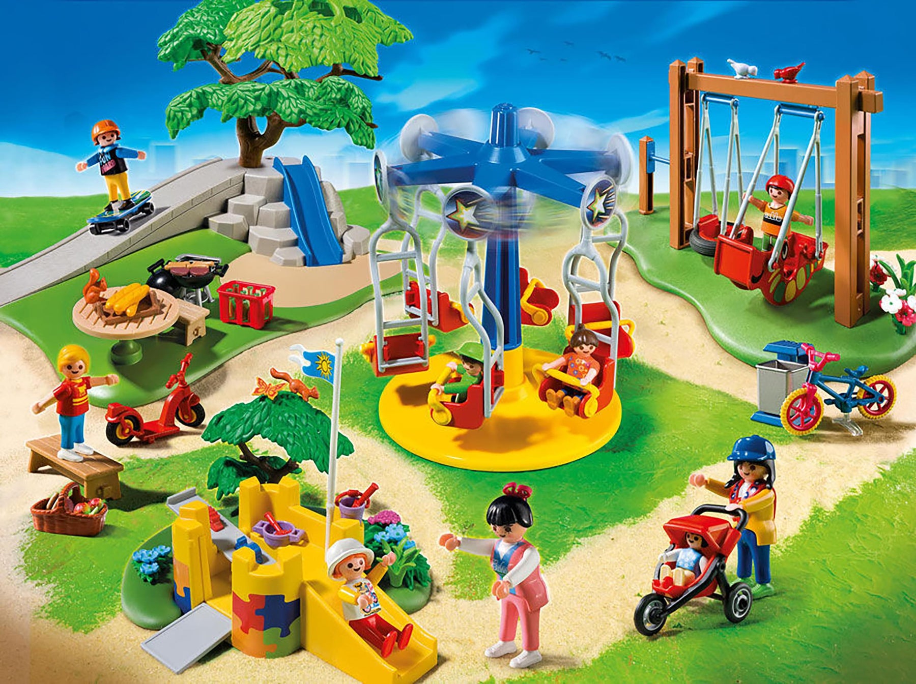 Playmobil City Life 5024 Playground 159 Piece Building Set