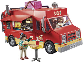 Playmobil The Movie 70075 Del's Food Truck Building Set | 110 Pieces