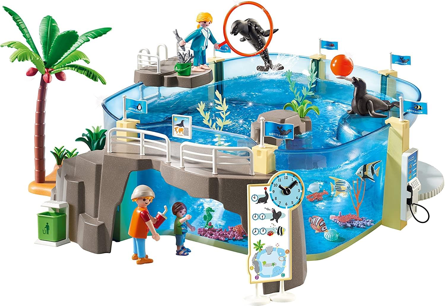 Playmobil 9060 Aquarium Building Set | 112 Pieces
