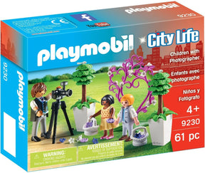 Playmobil City Life 9230 Children and Photographer Playset