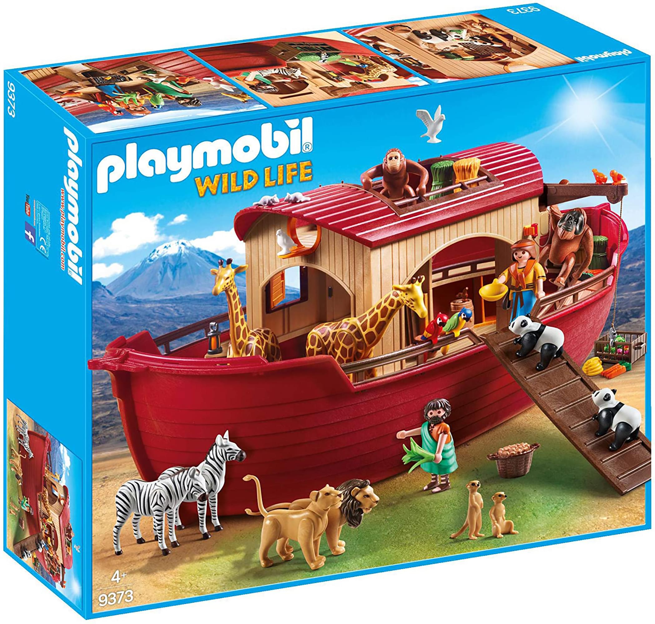 Playmobil 9373 Wild Life Floating Noahs Ark Building Set