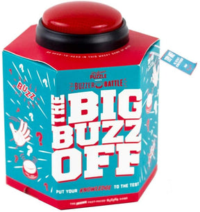 The Big Buzz Off Trivia Party Game with Electronic Buzzer