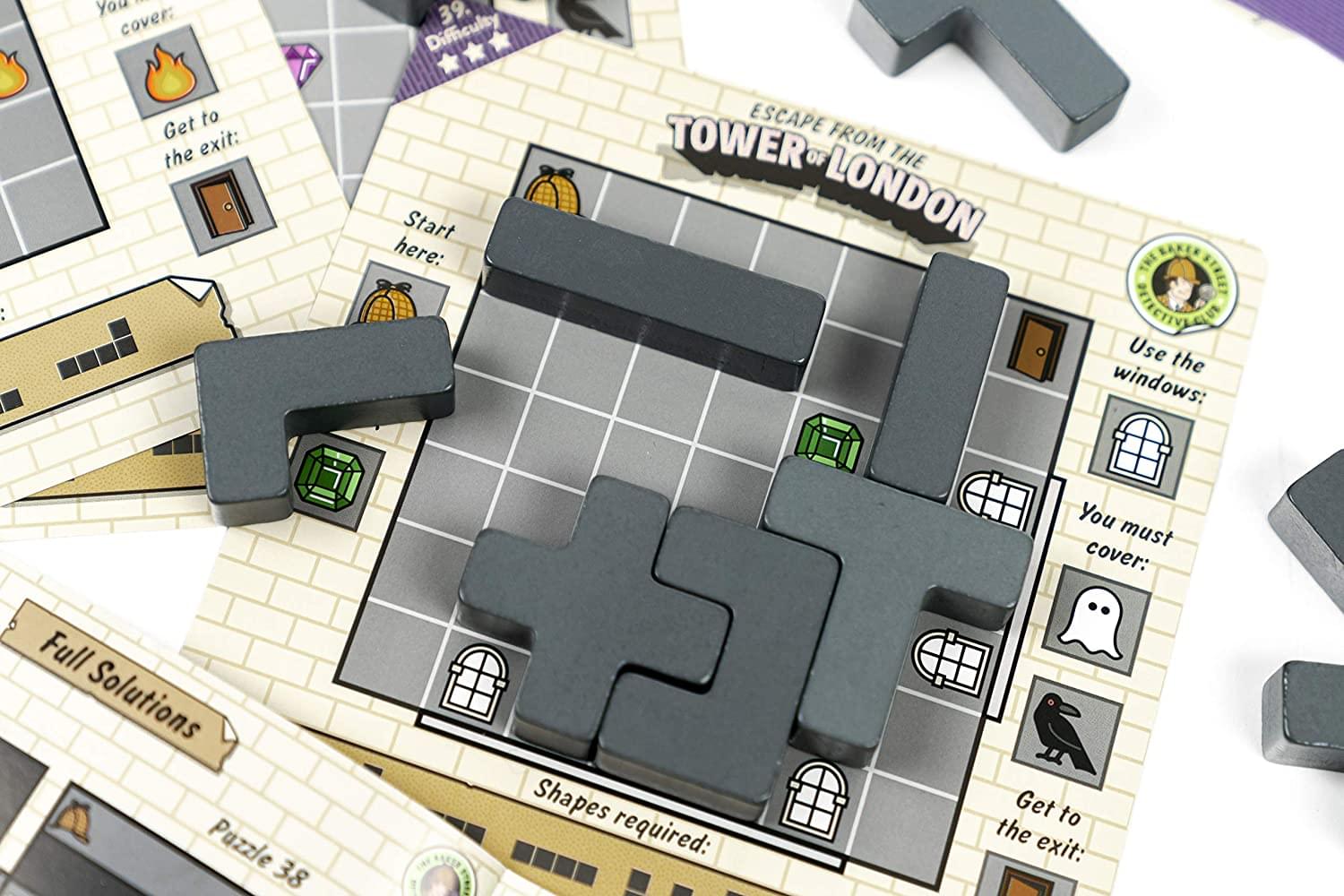 Sherlock Holmes Escape from the Tower of London Wooden Puzzle Challenge