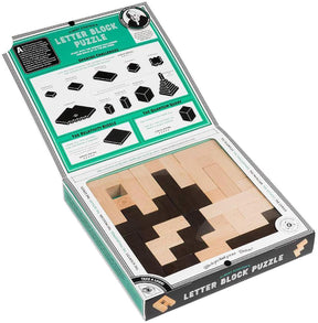 The Einstein Collection Letter Block Puzzle | 12 Challenges