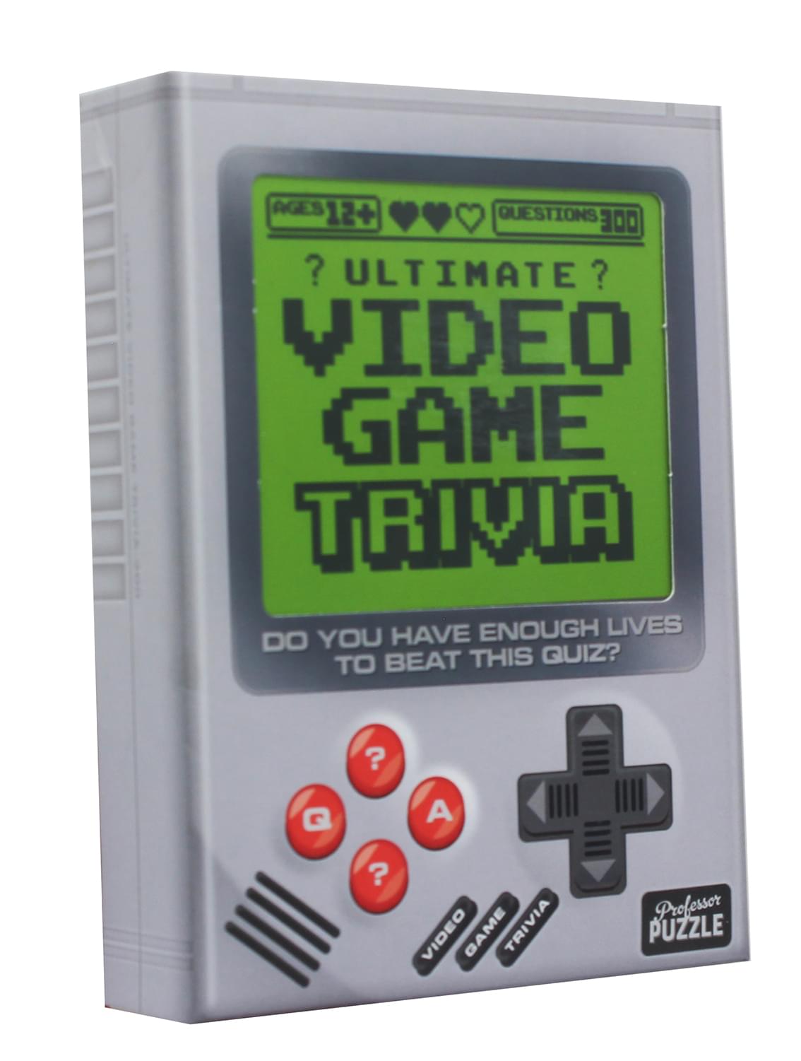 Ultimate Video Game Trivia Card Game | 300 Questions