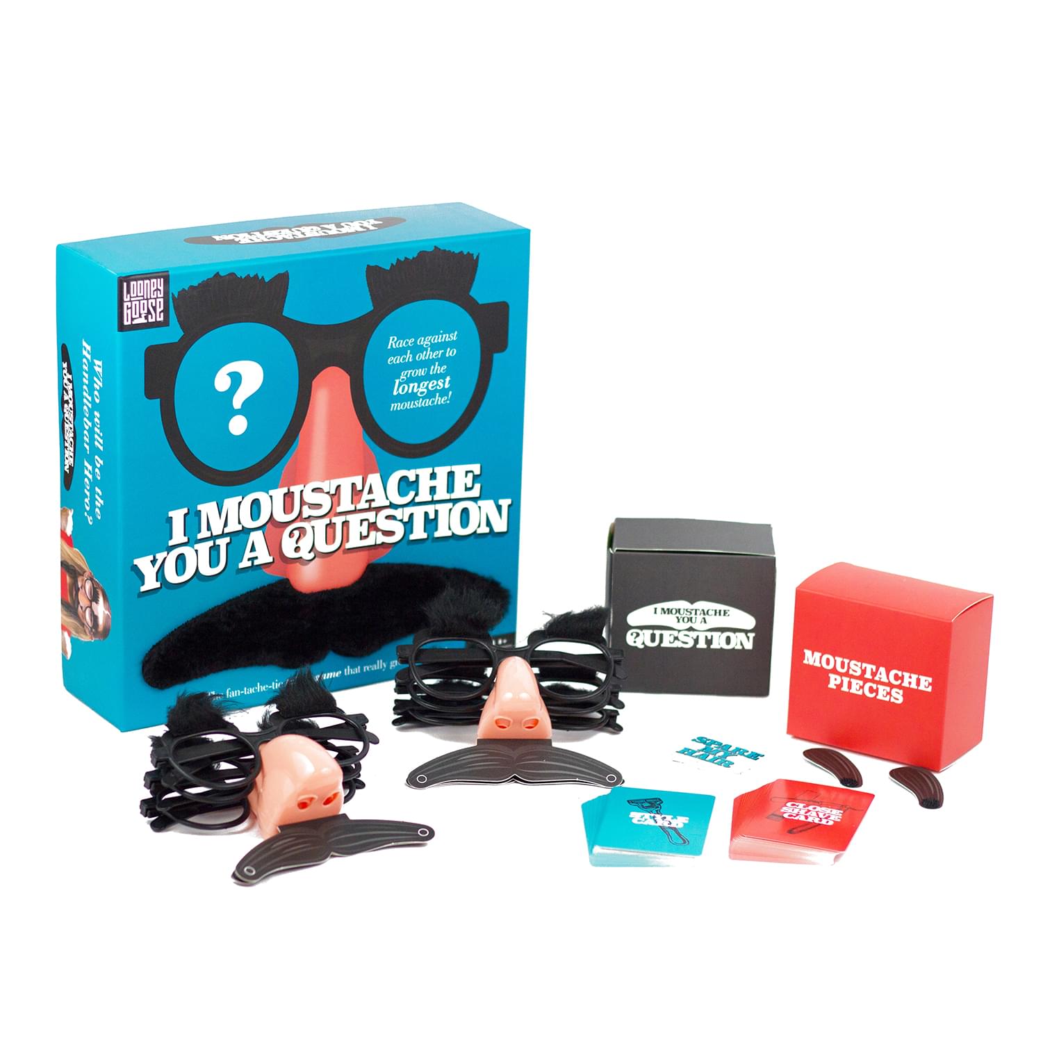 I Moustache You A Question Party Game | 4-6 Players | Free Shipping