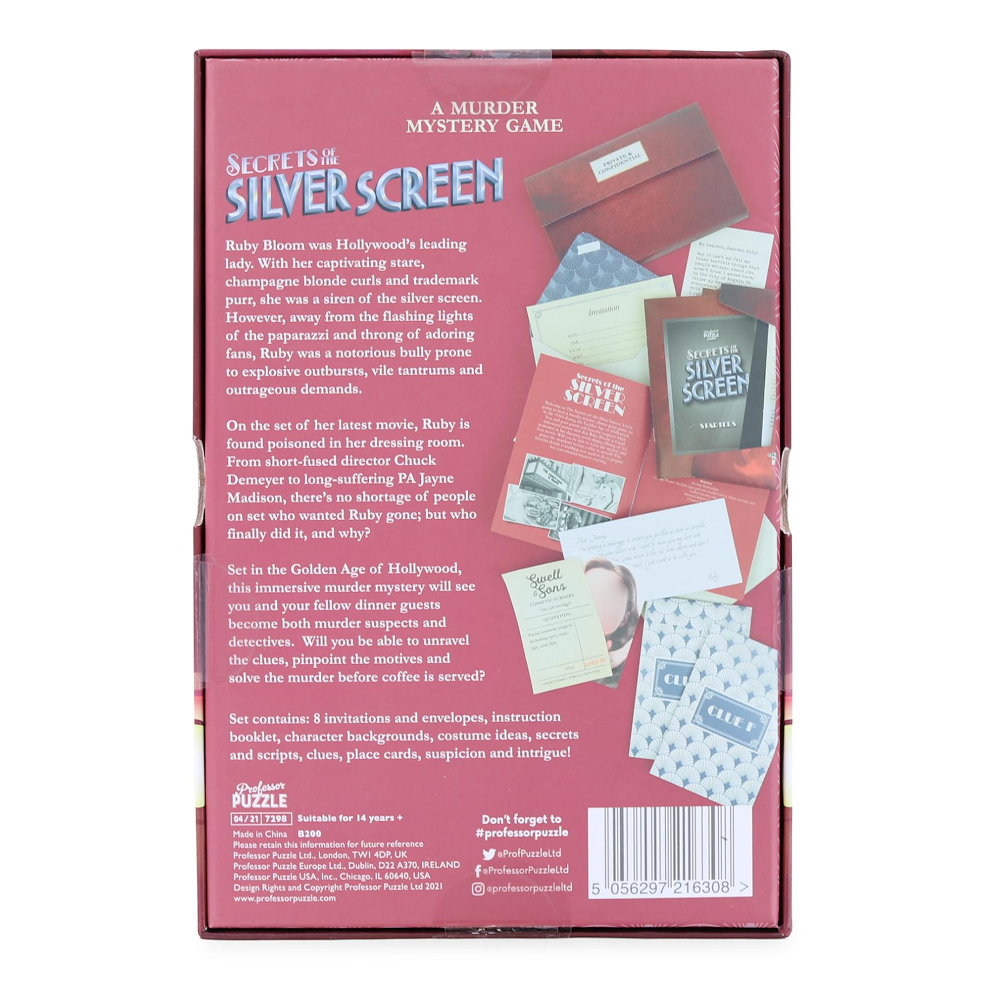 Silver Screen Murder Mystery | The immersive Murder Mystery Game