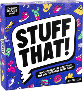 Stuff That! | Family Friendly Card Game of Creative Thinking / Bluffing