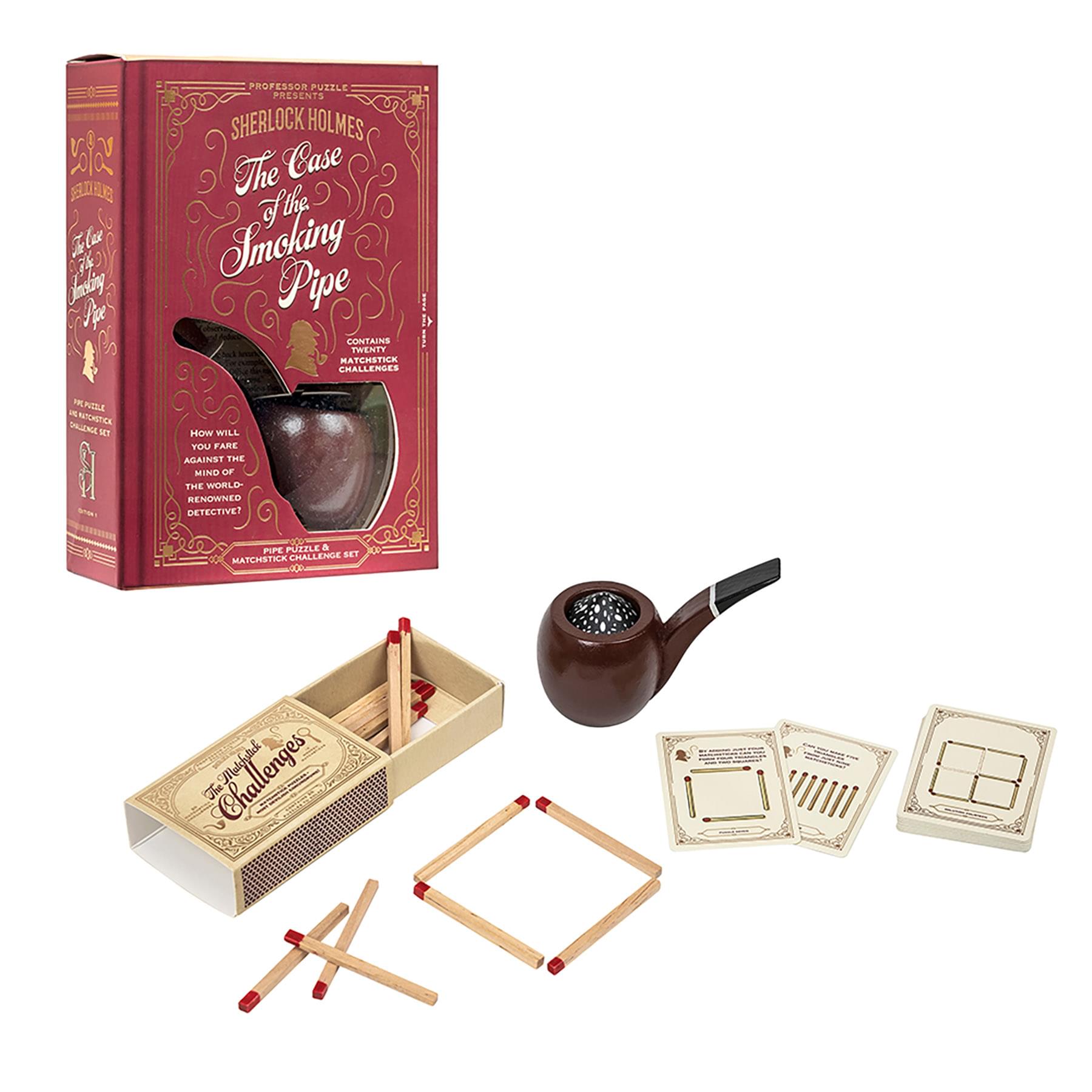 Sherlock Holmes The Case of the Smoking Pipe Brain Teaser Puzzle