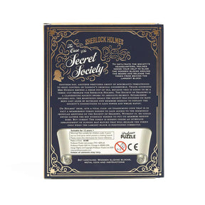 Sherlock Holmes The Case of the Secret Society Maze Puzzle