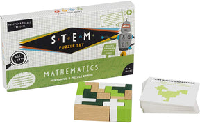 S.T.E.M. Educational Games | Mathematics Pentomino & Puzzle Cards