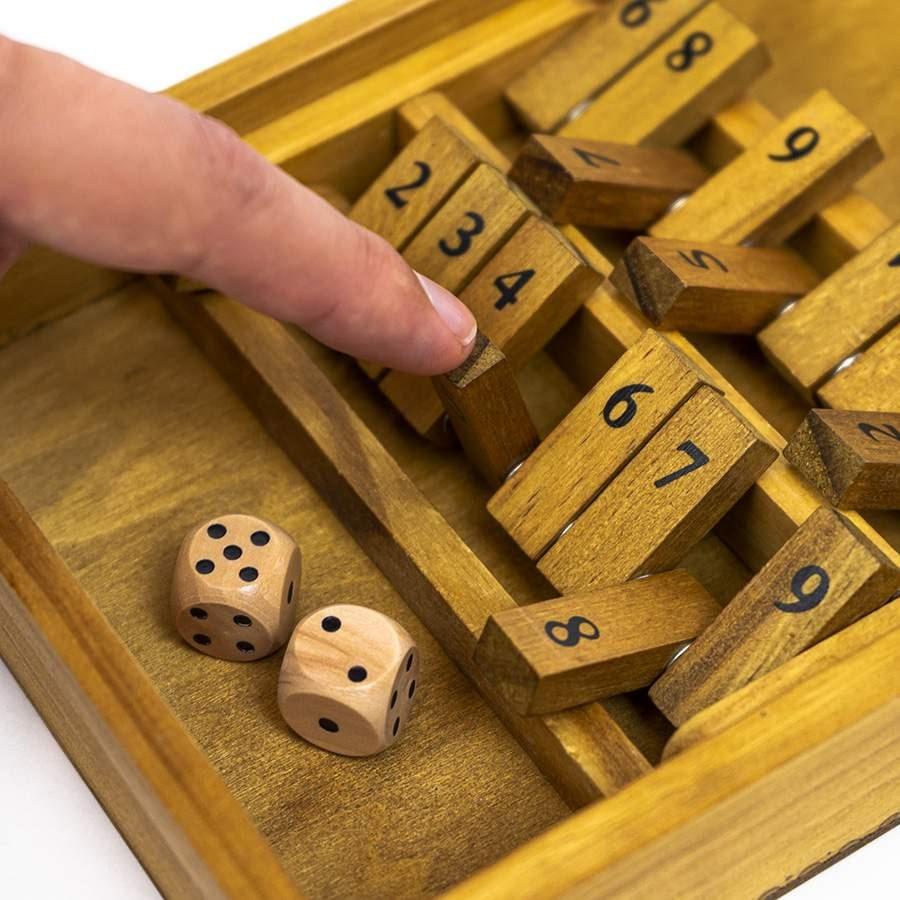 Shut the Box | Classic Wooden Family Board Game